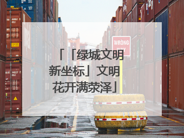 「绿城文明新坐标」文明花开满荥泽