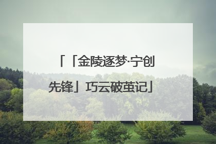 「金陵逐梦·宁创先锋」巧云破茧记