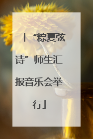 “粽夏弦诗”师生汇报音乐会举行