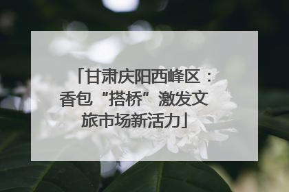 甘肃庆阳西峰区：香包“搭桥”激发文旅市场新活力
