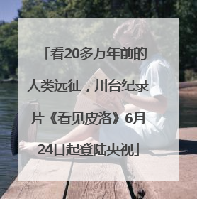 看20多万年前的人类远征，川台纪录片《看见皮洛》6月24日起登陆央视