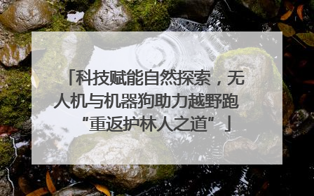 科技赋能自然探索，无人机与机器狗助力越野跑“重返护林人之道”
