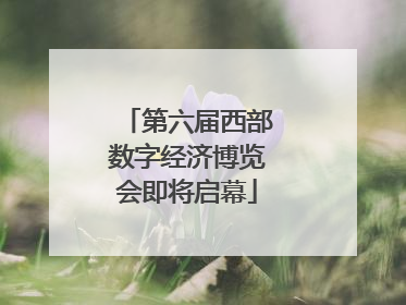 第六届西部数字经济博览会即将启幕