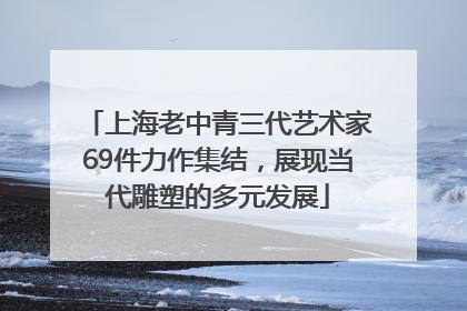 上海老中青三代艺术家69件力作集结，展现当代雕塑的多元发展