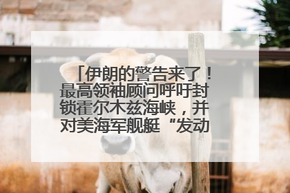 伊朗的警告来了！最高领袖顾问呼吁封锁霍尔木兹海峡，并对美海军舰艇“发动导弹袭击”