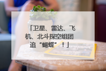 卫星、雷达、飞机、北斗探空组团追“蝴蝶”！