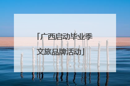 广西启动毕业季文旅品牌活动