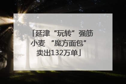 延津“玩转”强筋小麦 “魔方面包”卖出132万单