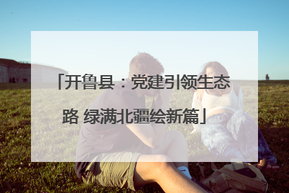 开鲁县：党建引领生态路 绿满北疆绘新篇