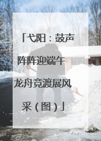 弋阳：鼓声阵阵迎端午 龙舟竞渡展风采（图）