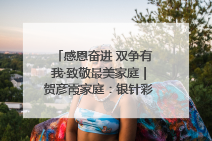 感恩奋进 双争有我·致敬最美家庭｜贺彦霞家庭：银针彩线绣出好日子