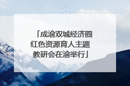 成渝双城经济圈红色资源育人主题教研会在渝举行