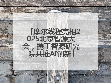 摩尔线程亮相2025北京智源大会，携手智源研究院共推AI创新