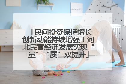 民间投资保持增长 创新动能持续增强！河北民营经济发展实现“量”“质”双提升