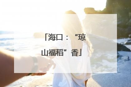 海口：“琼山福稻”香