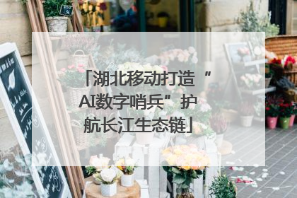 湖北移动打造“AI数字哨兵”护航长江生态链