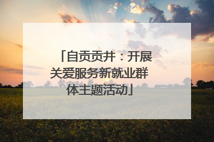 自贡贡井：开展关爱服务新就业群体主题活动