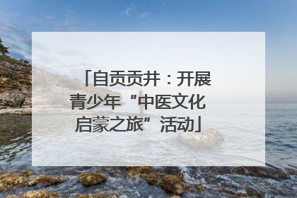自贡贡井：开展青少年“中医文化启蒙之旅”活动