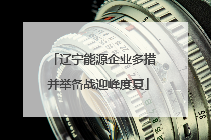 辽宁能源企业多措并举备战迎峰度夏