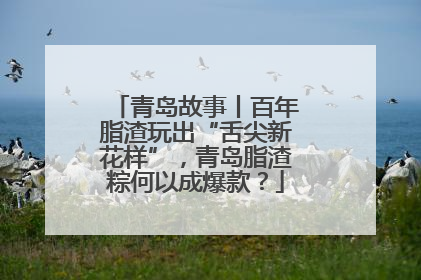 青岛故事丨百年脂渣玩出“舌尖新花样”，青岛脂渣粽何以成爆款？