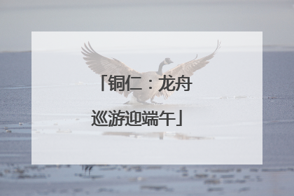 铜仁：龙舟巡游迎端午