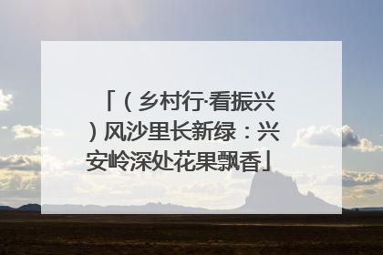 （乡村行·看振兴）风沙里长新绿：兴安岭深处花果飘香