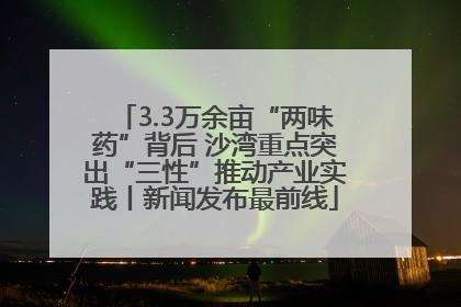3.3万余亩“两味药”背后 沙湾重点突出“三性”推动产业实践丨新闻发布最前线